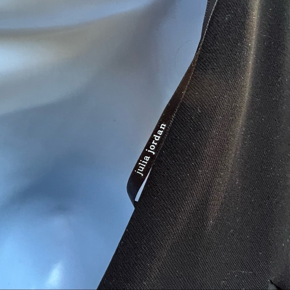 Julia Jordan Black Dress, Size 14, Waterfall, Excellent Condition - Picture 10 of 11